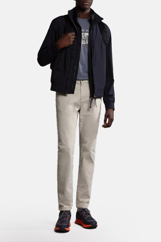 Broek tapered Puyo - Beige - Napapijri