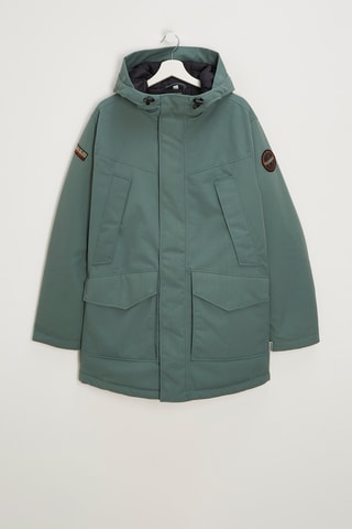 Parca com capuz Ayers - Verde-azeitona