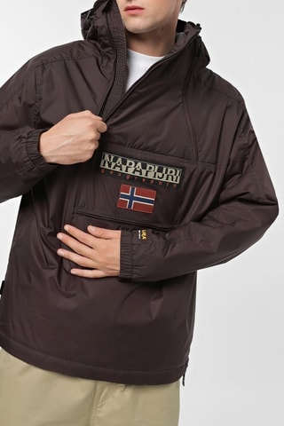 Corta-vento com capuz Northfarer - Castanho