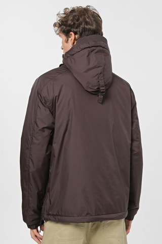 Corta-vento com capuz Northfarer - Castanho