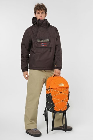 Corta-vento com capuz Northfarer - Castanho