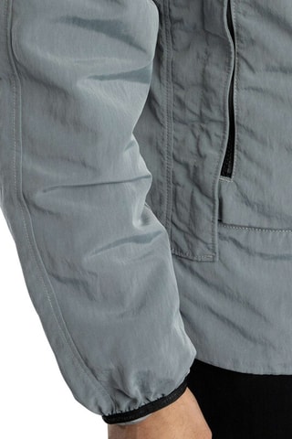 Corta-vento com capuz A-Bisenzio - Cinzento