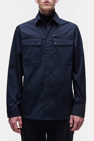 Sobrecamisa Bosson - Azul-marinho