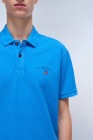 Polo Elbas - Azul-cobalto