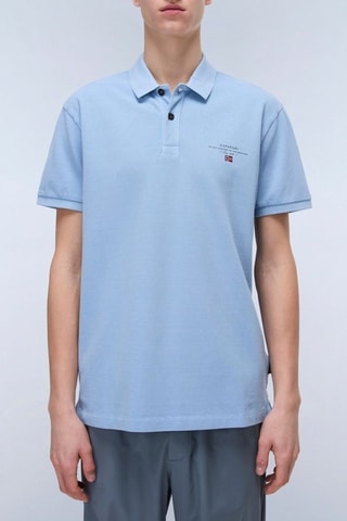 Polo Elbas - Azul-celeste