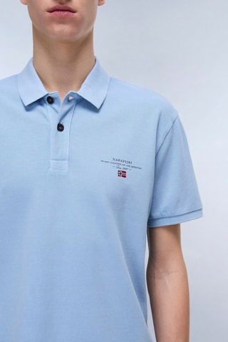 Polo Elbas - Azul-celeste