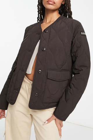 Gewatteerde Jas Weather - Zwart - Napapijri