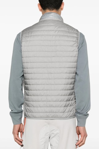 Colete acolchoado A-Amiata - Cinzento-claro