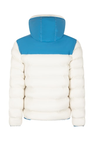 Gewatteerde Jas met Capuchon A-Arbogne - Beige