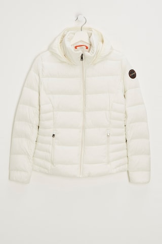 Gewatteerde Jas met Capuchon Alma - Wit