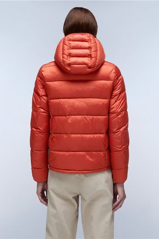 Gewatteerde Jas met Capuchon Aerons rise - Rood