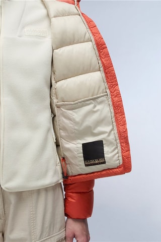 Gewatteerde Jas met Capuchon Aerons rise - Rood