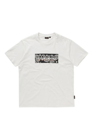 T-shirt Andesite - Branco - Napapijri