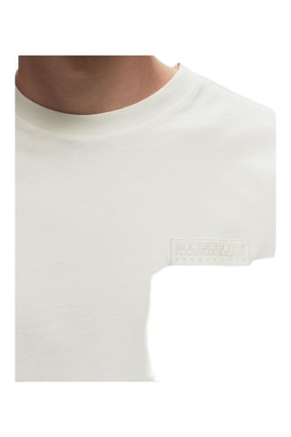 T-shirt S-Castor - Branco