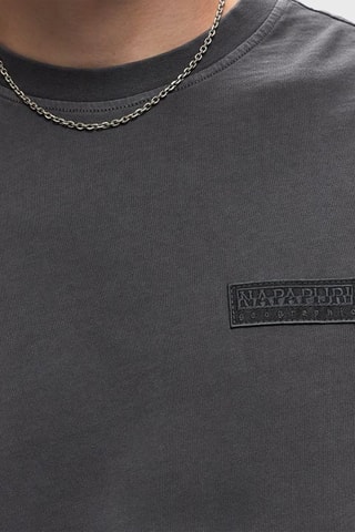 T-shirt S-Castor - Cinzento-escuro