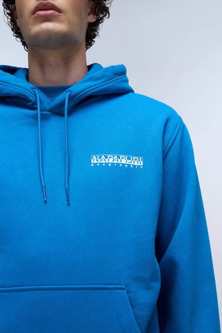 Sweat com capuz B-linth - Azul-real