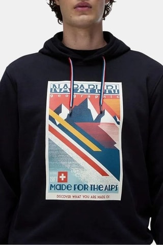 Sweat com capuz Portalet - Preto