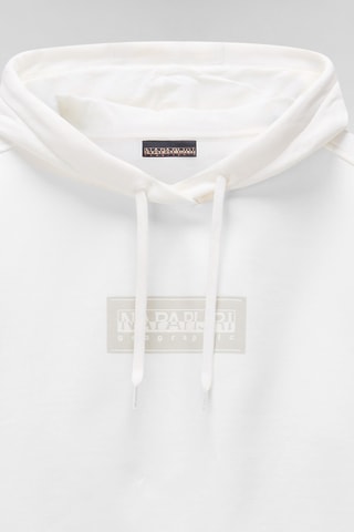 Sweater met Capuchon Box Logo - Wit