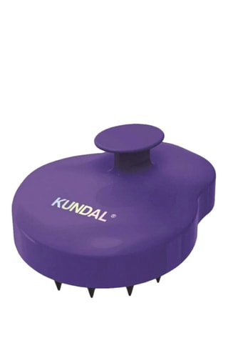 Brosse massage cuir chevelu - Violet