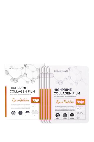 5 patchs visage au collagène et acide hyaluronique HighPrime