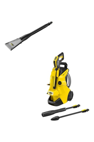 Nettoyeur haute pression K 4 Power Control Flex - 130 bar et Eco!Booster 130 - Noir - 615 × 108 × 51 cm