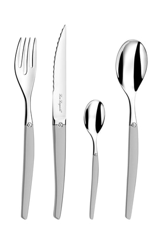 Ménagère en acier inoxydable 13/0 Jet Sablé - 50 pièces