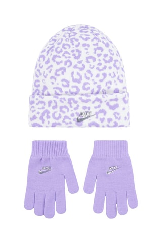 Bonnet et gants - Violet - Nike
