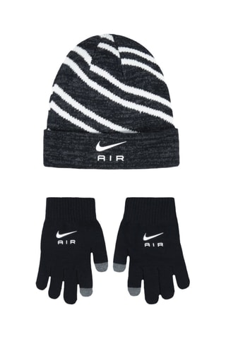 Bonnet et gants - Noir et blanc