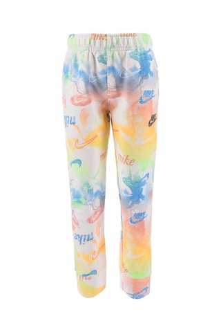 Jogging molletonné tie and dye Blanc et orange - Nike