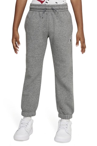 Pantalon molletonné - Gris chiné