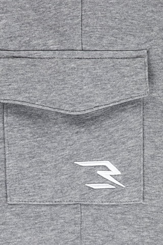 Pantalon molletonné - Gris foncé chiné