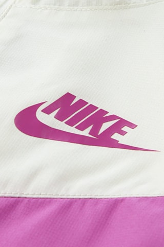 Veste à capuche - Rose et blanc