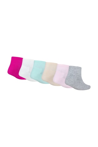 6 paires de chaussettes Essentials - Fuchsia et blanc - Jordan