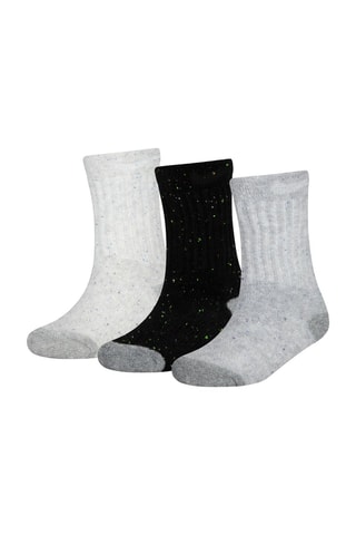 3 paires de chaussettes - Gris et noir