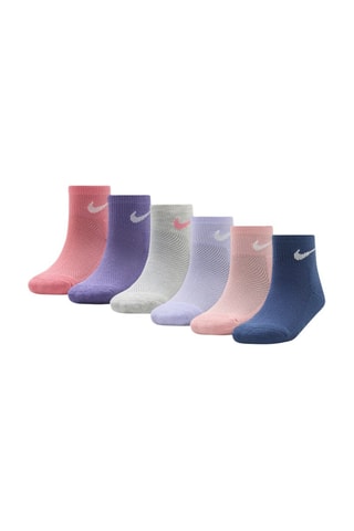 6 paires de chaussettes - Rose et mauve