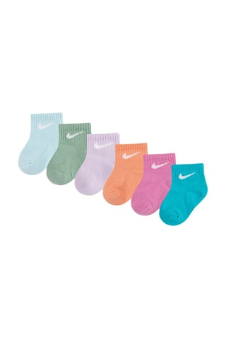 6 paires de chaussettes - Vert et orange
