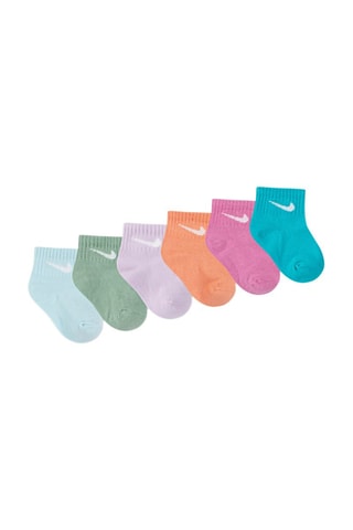 6 paires de chaussettes - Vert et orange