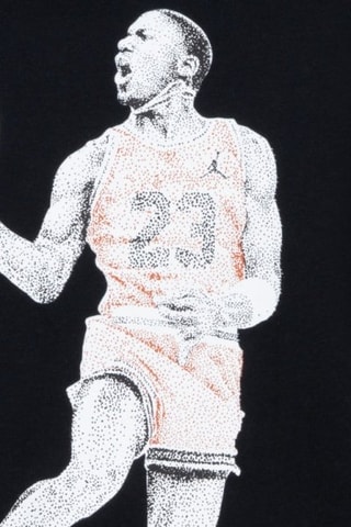 T-shirt Dots - Noir - Jordan