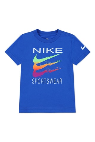 T-shirt Swoosh - Bleu roi - Nike