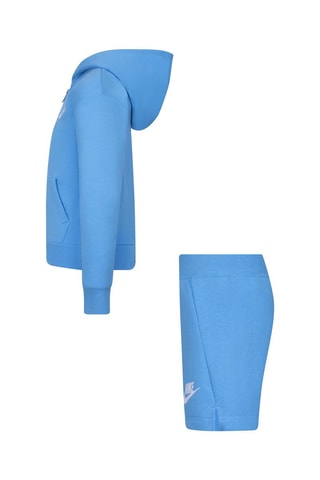 Sweat à capuche et short - Bleu - Nike