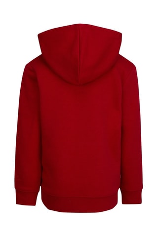 Sweat molletonné à capuche - Rouge