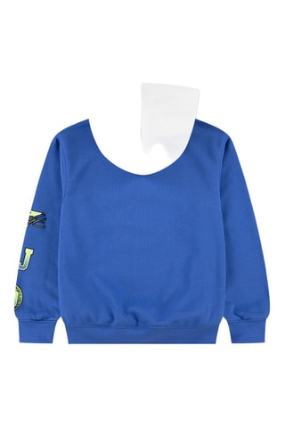 Sweat à capuche - Bleu cobalt