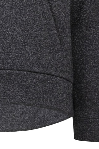 Sweat à capuche - Noir chiné