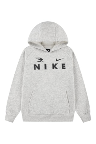 Sweat à capuche - Gris clair chiné