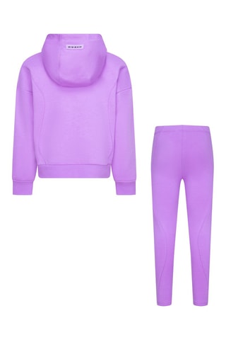 Sweat à capuche et legging Mauve - Nike