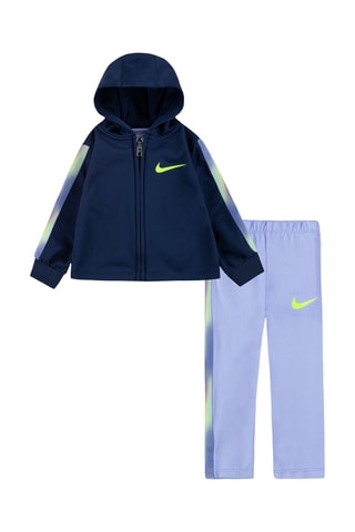 Sweat à capuche et legging Bleu marine et lilas - Nike