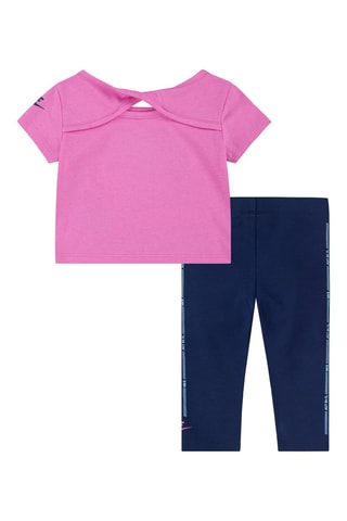 T-shirt et legging Happy - Bleu - Nike