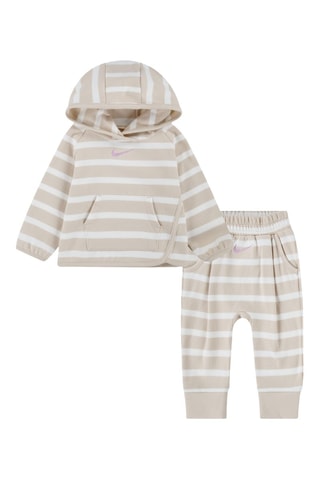 Sweat à capuche et jogging - Beige