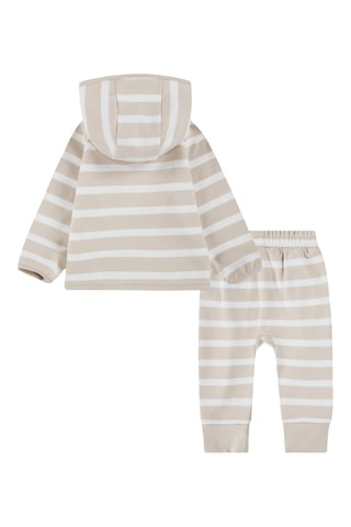 Sweat à capuche et jogging - Beige