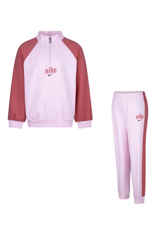Sweat et pantalon E1D1 - Rose clair et corail - Nike